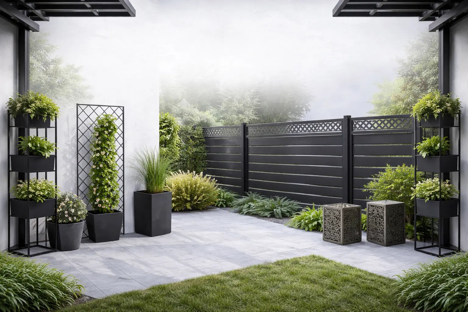 Metal Fencing & Trellis