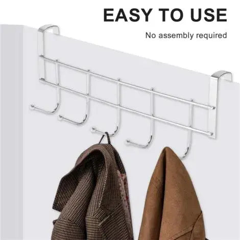 Over The Door Metal Hanging Rack