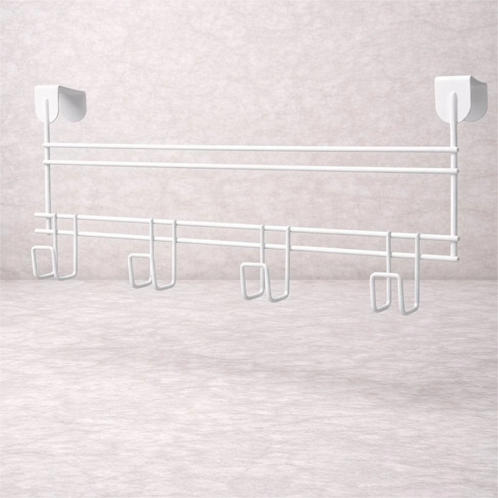 Over The Door Metal Hanging Rack