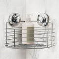 Wall Mounted Lock n Roll Corner Shower Caddy