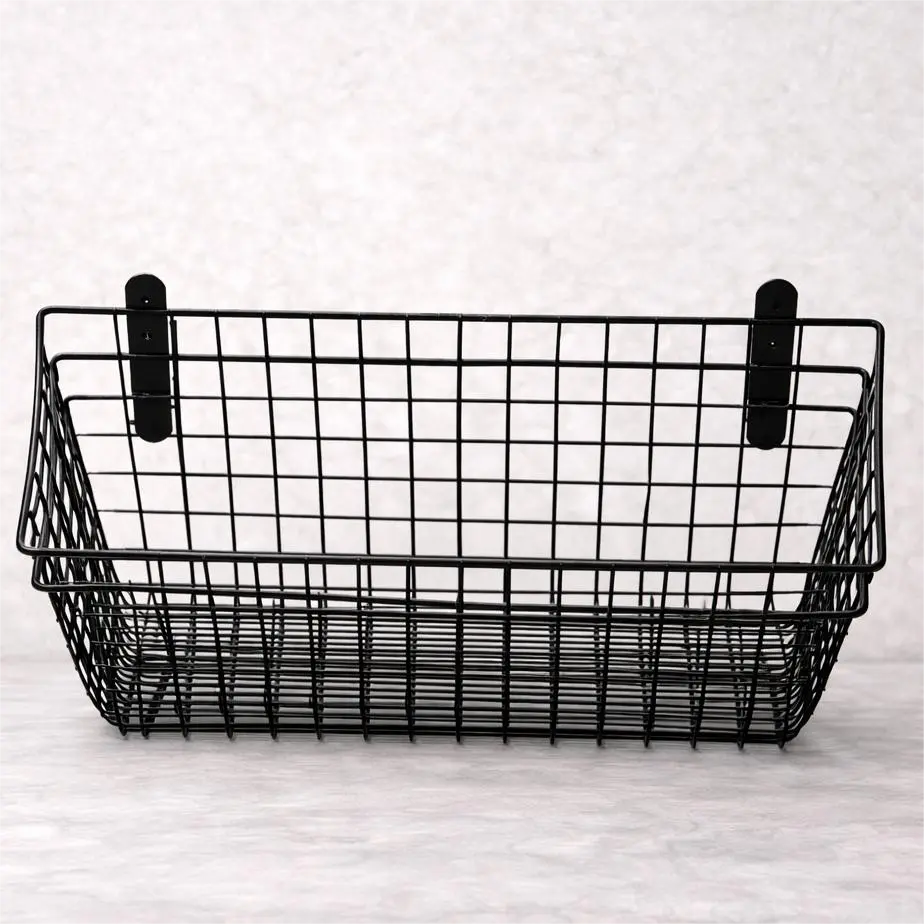 Wall Mounted Metal Shelf Organizer