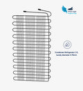 Wire on Tube Refrigerator Condenser Model HP 1/3