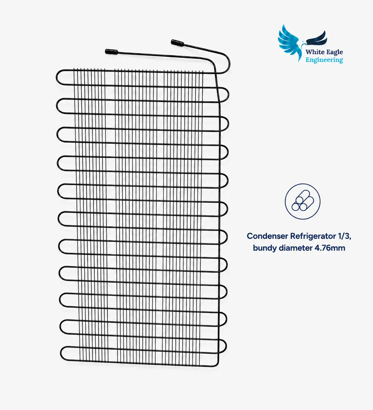 Wire on Tube Refrigerator Condenser Model HP 1/3