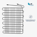 Wire on Tube Refrigerator Condenser 1/8